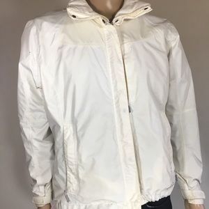 XL Eddie Bauer White Weatheredge Waterproof Jacket